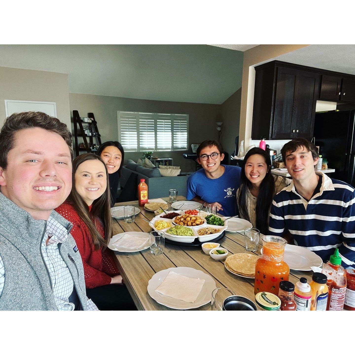 Sabbath breakfast w/ friends!