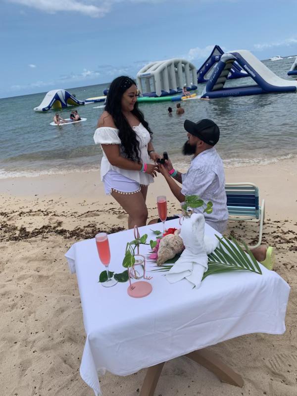 He proposed 💍 4-22-23