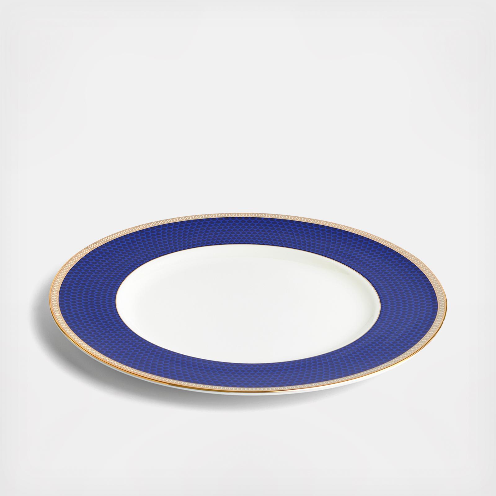 ウェッジウッド ハイビスカス オーバル プラター 美品 盛皿 プレート 楕円