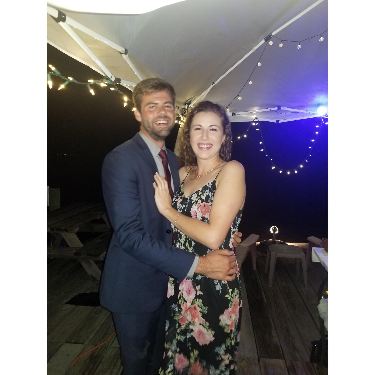 Whoap! We're engaged now! Look how cute we are!