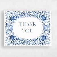 Blue Wedding Thank You - Calliope Landscape