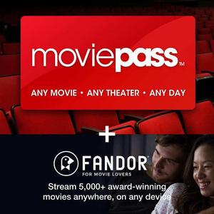 MoviePass and Fandor 12 Month Subscription eVoucher