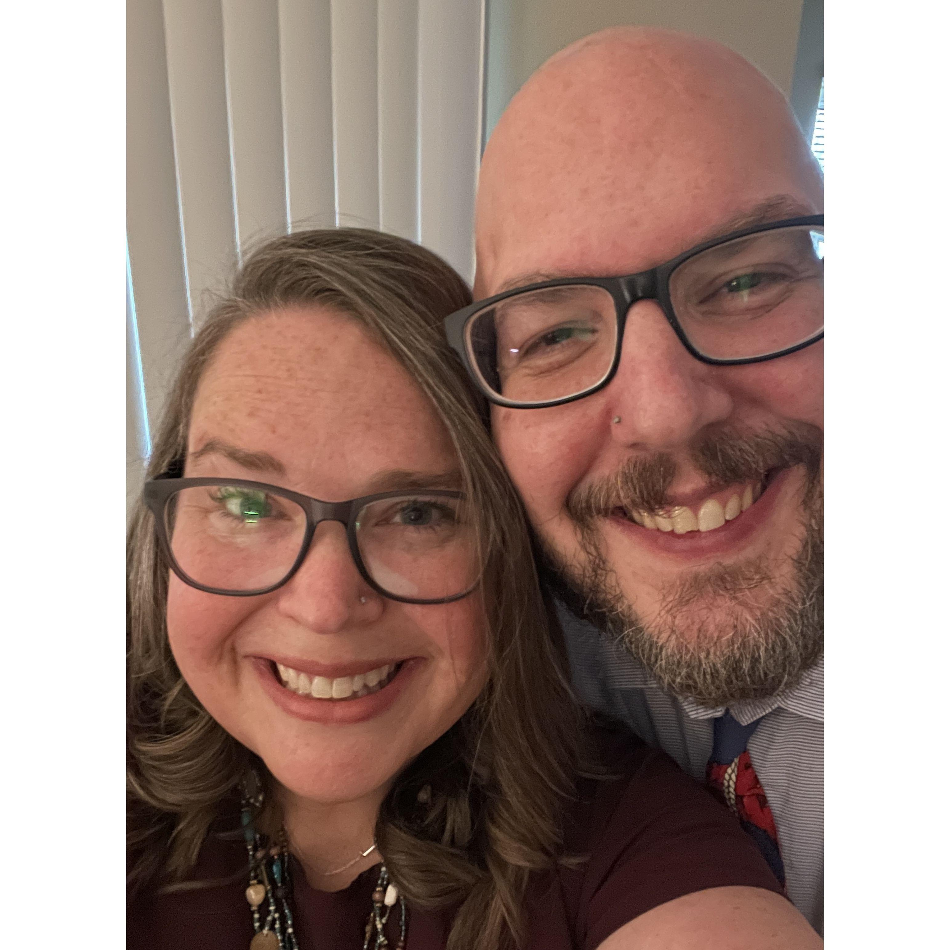 Date night to see Les Miserables!