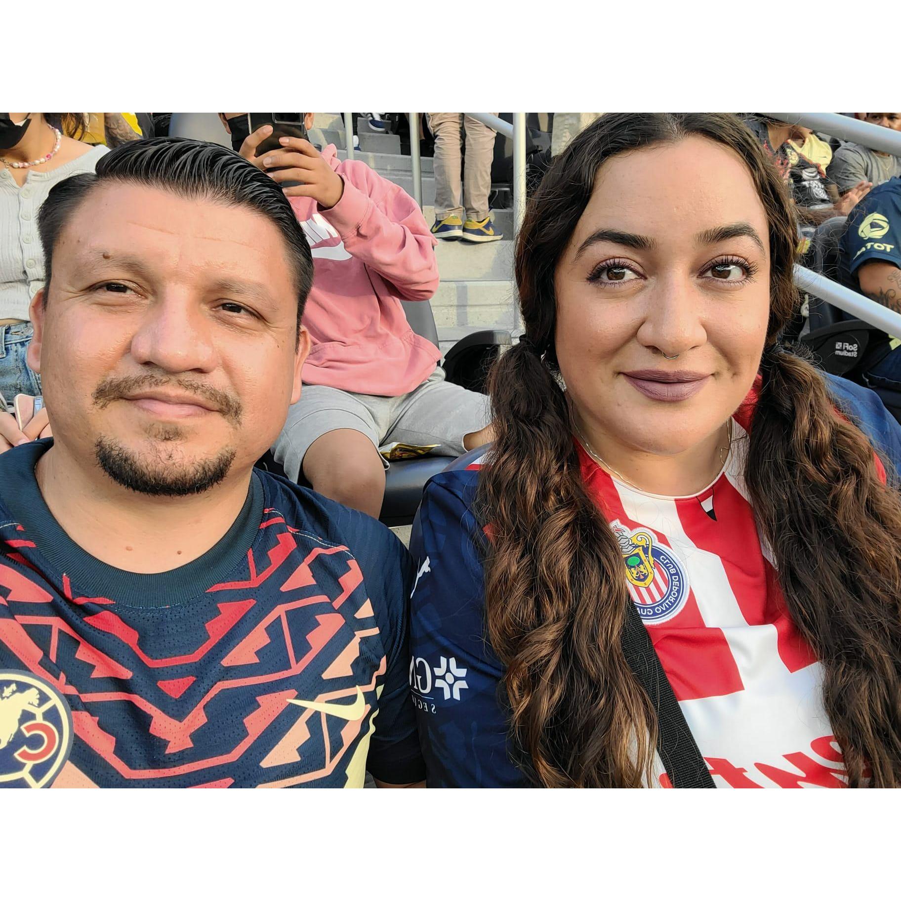America VS Chivas, SoFi Stadium, Inglewood, CA