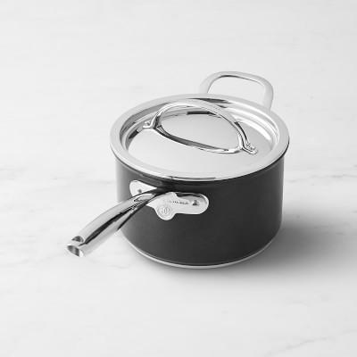 Williams Sonoma Thermo-Clad™ Nonstick Covered Saucepan, 4 qt