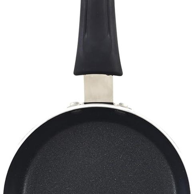 Goodcook Everyday Nonstick Aluminum 4.6" Mini Frying Pan, Black