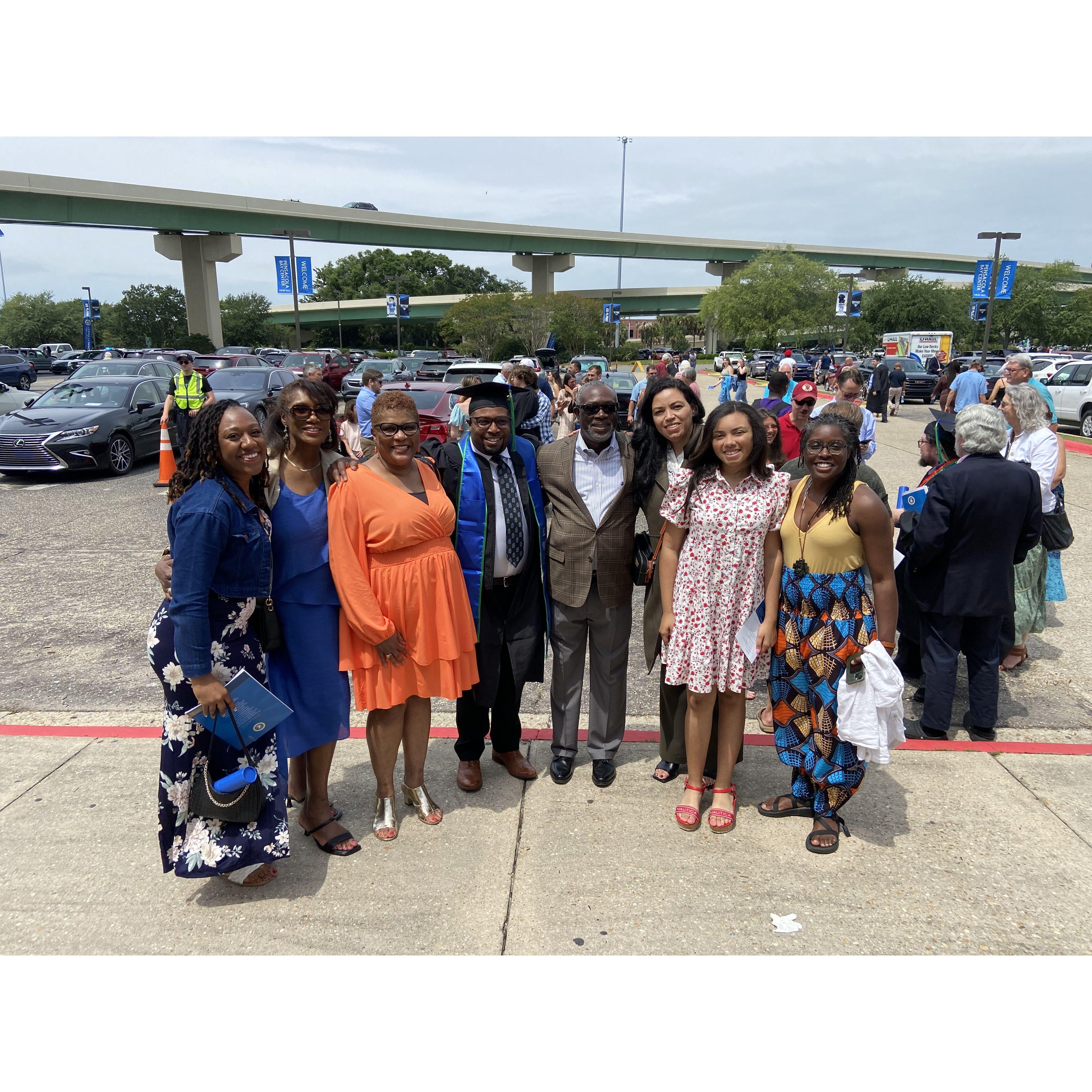 Celebrating graduation