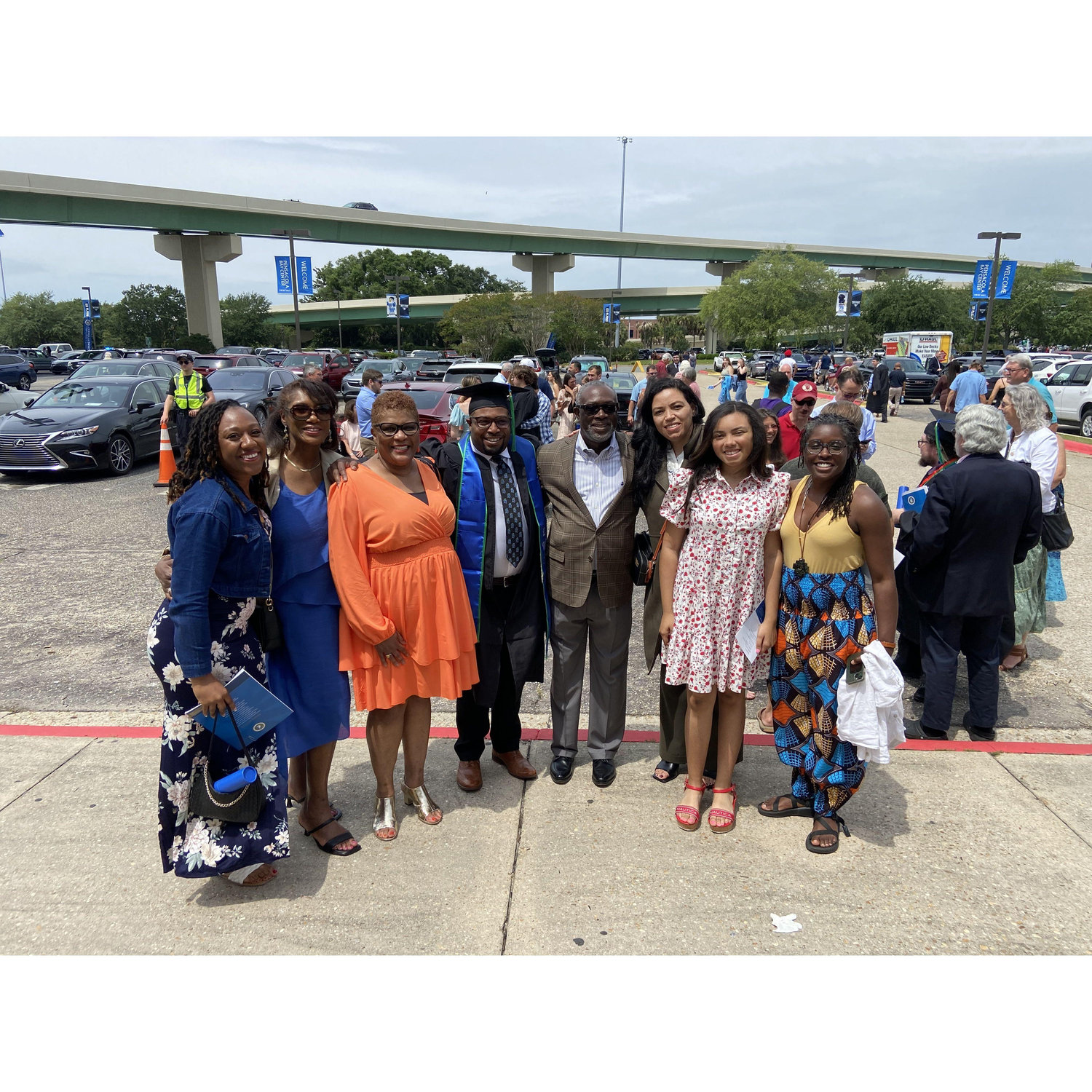 Celebrating graduation