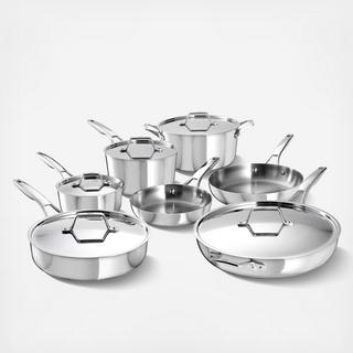 Premier Stainless Steel 12-Piece Cookware Set
