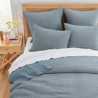 Mills Waffle 3-Piece Quilt Set