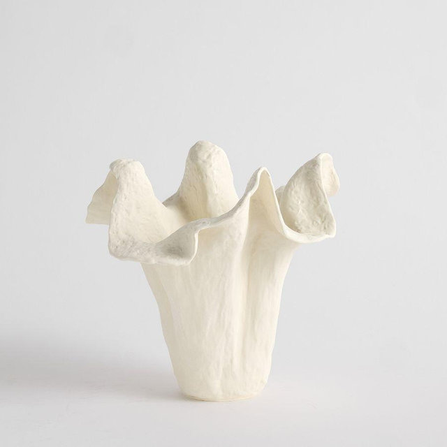 Earthenware Wave Vase