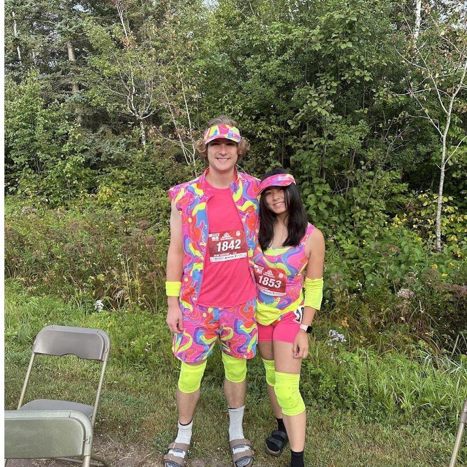 9.14.24 - Back at the Inline Marathon—this time as Barbie and Ken!