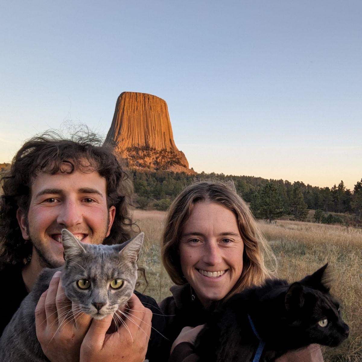 First Family portrait. 
Devils Tower, WY 
2023