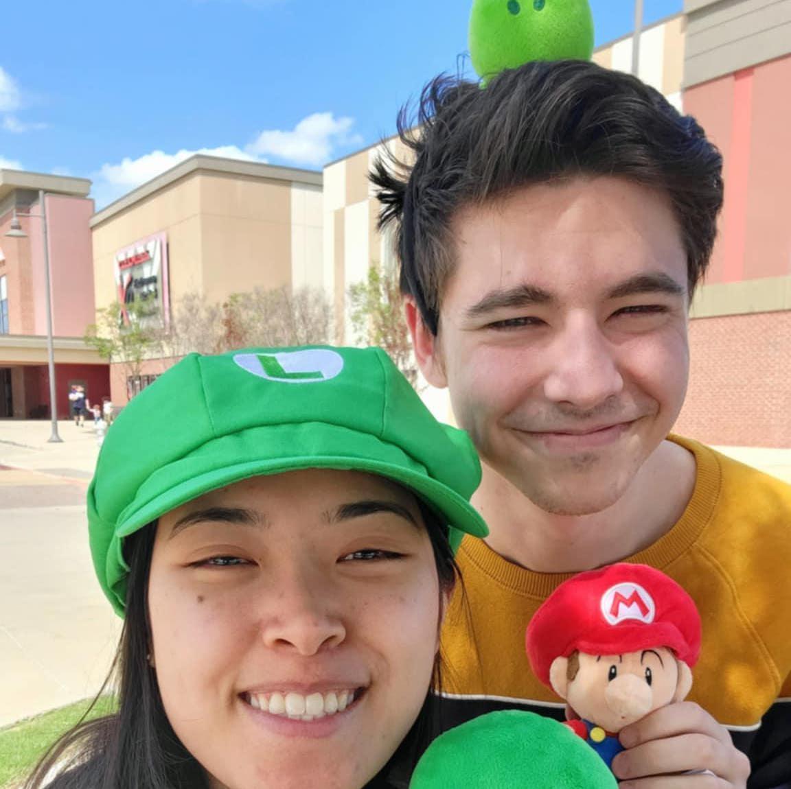 Decked out to see the Mario Movie 2023