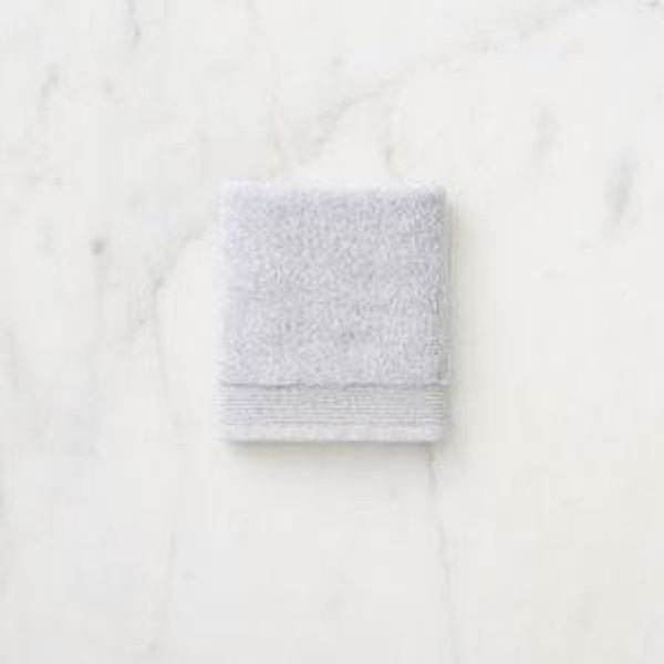 Luxe Fibrosoft Washcloth, Frost Gray Melange