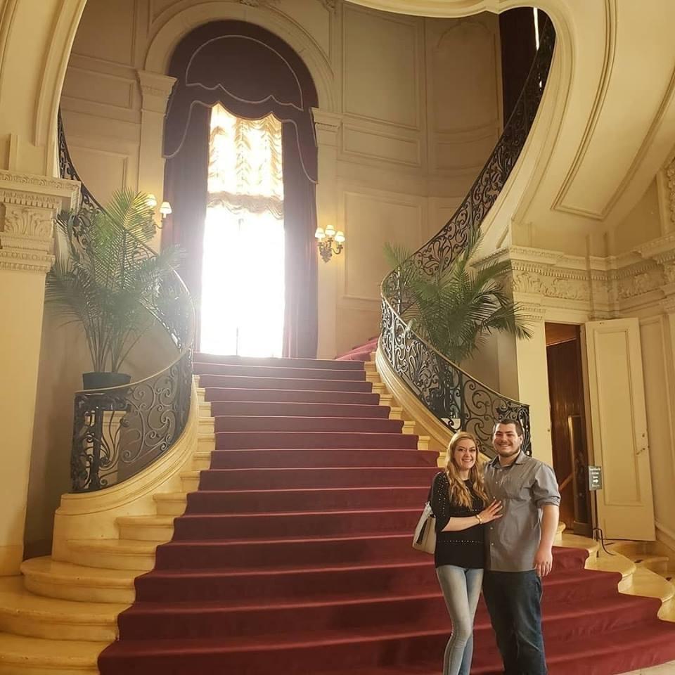 Heart shaped staircase