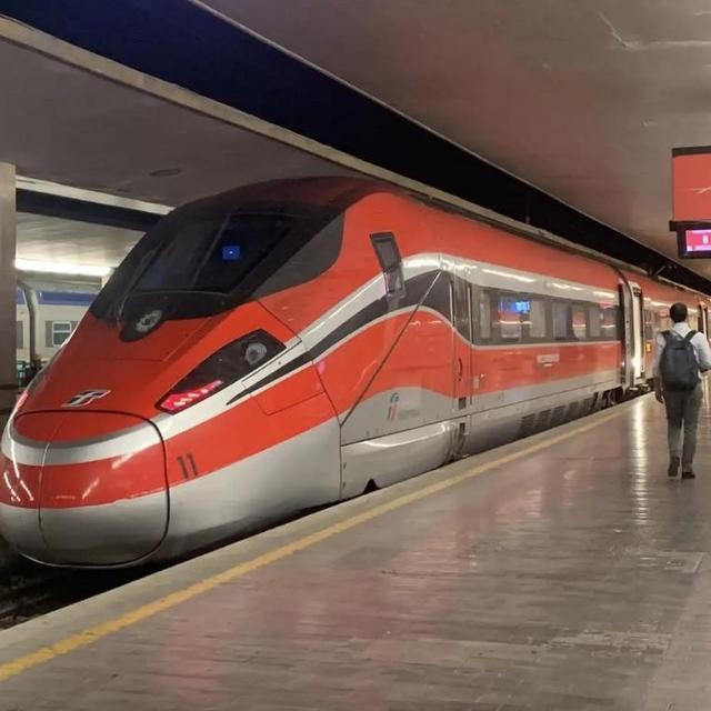 High-Speed Train from Florence to Rome