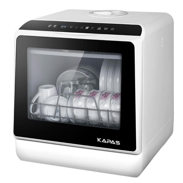 Portable Countertop Dishwasher, 5 Washing Programs