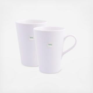 Latte Mug, Set of 2