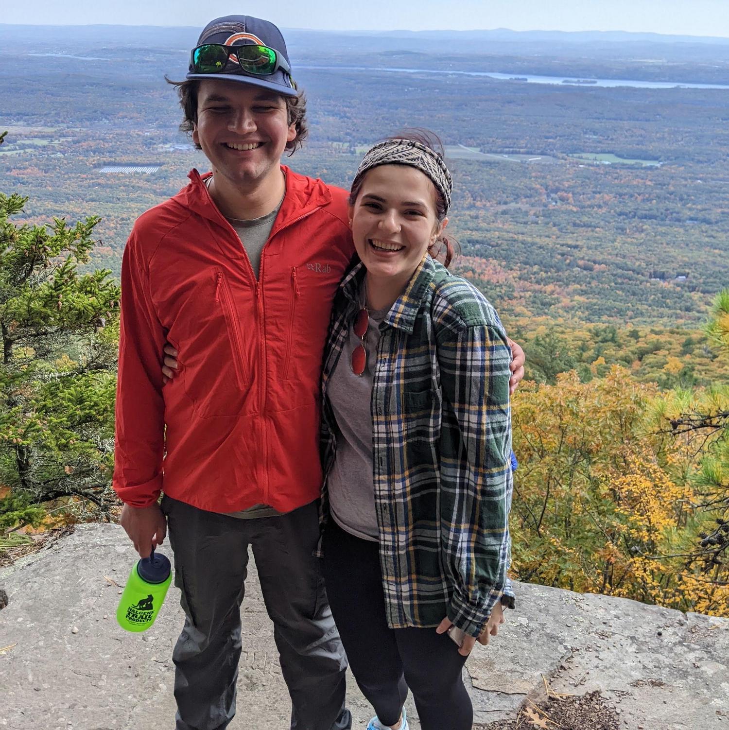After a hike in the Catskills, NY. Shortly followed by a broken ankle!