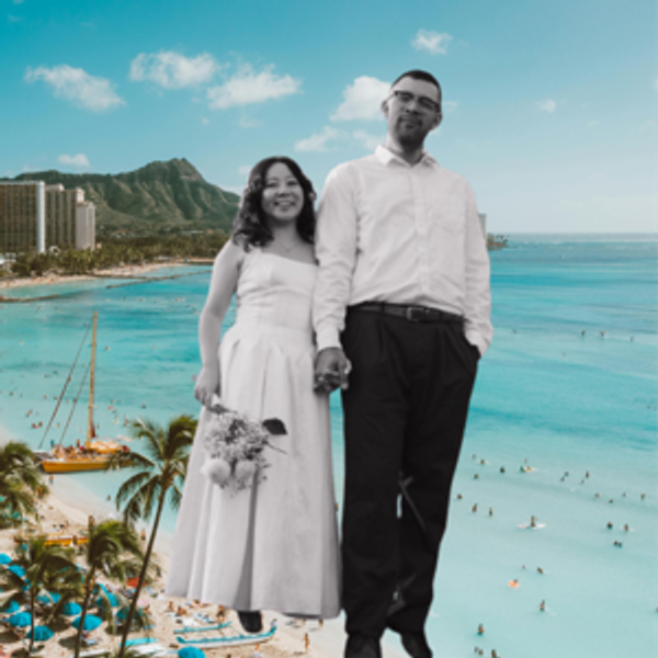 Connie and Mark newlywed fund
