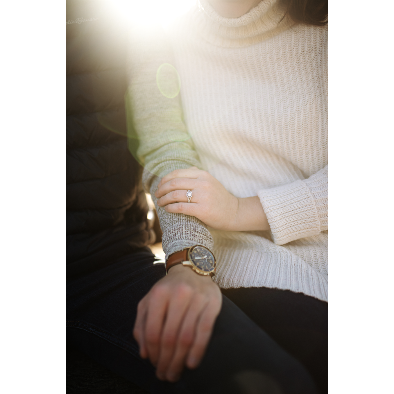 A gift that we gave each other (watch & ring)