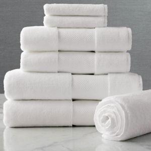 Frontgate Resort Bath Towel & Mat Set - White