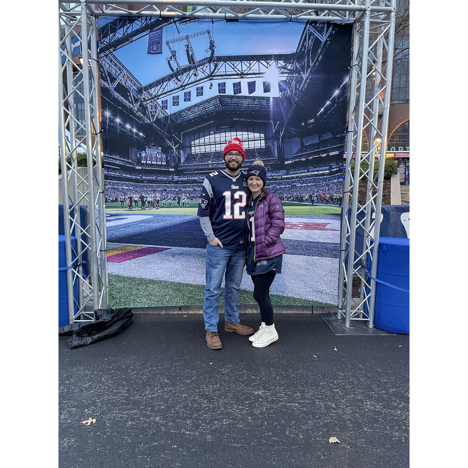 Patriots vs. Colts in Indianapolis