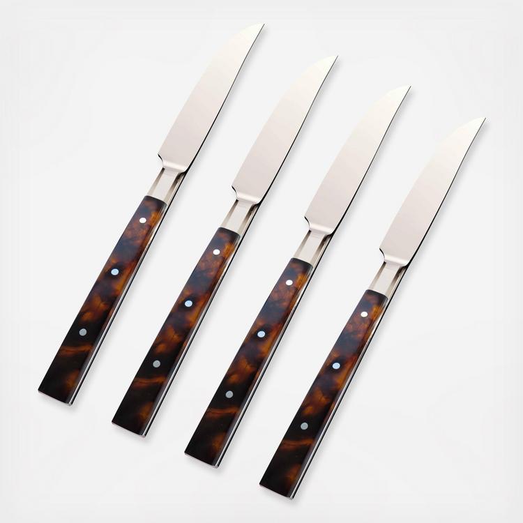 Argent Orfevres, St. Laurent Steak Knife, Set of 4 - Zola