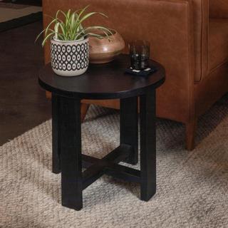 Blakely Elegant Trestle Round End Table