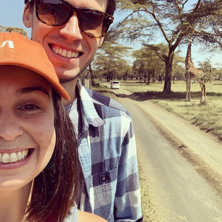 Scott’s first trip to visit Sarah in Kenya!