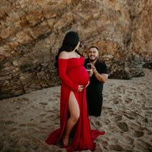 I had no idea he was about to propose in this moment