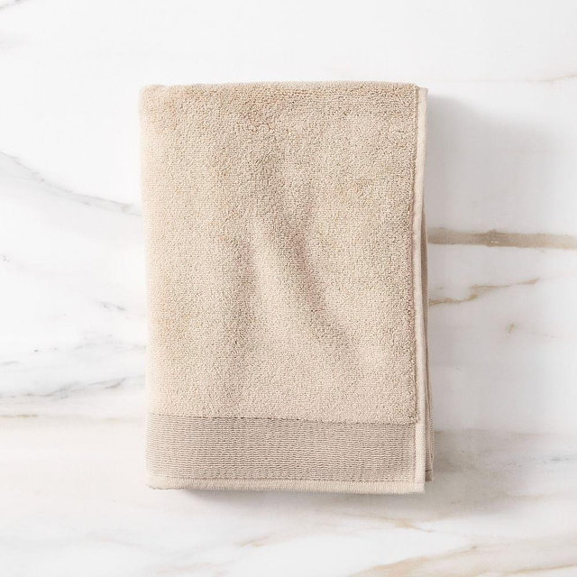 Plush Fibrosoft Organic Towel, Bath Towel, Sand