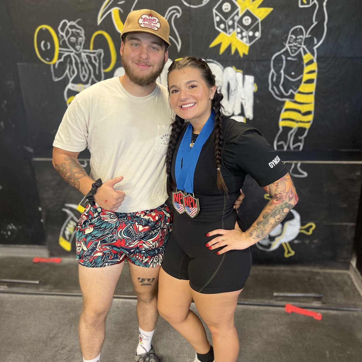 Zadie's first powerlifting meet!