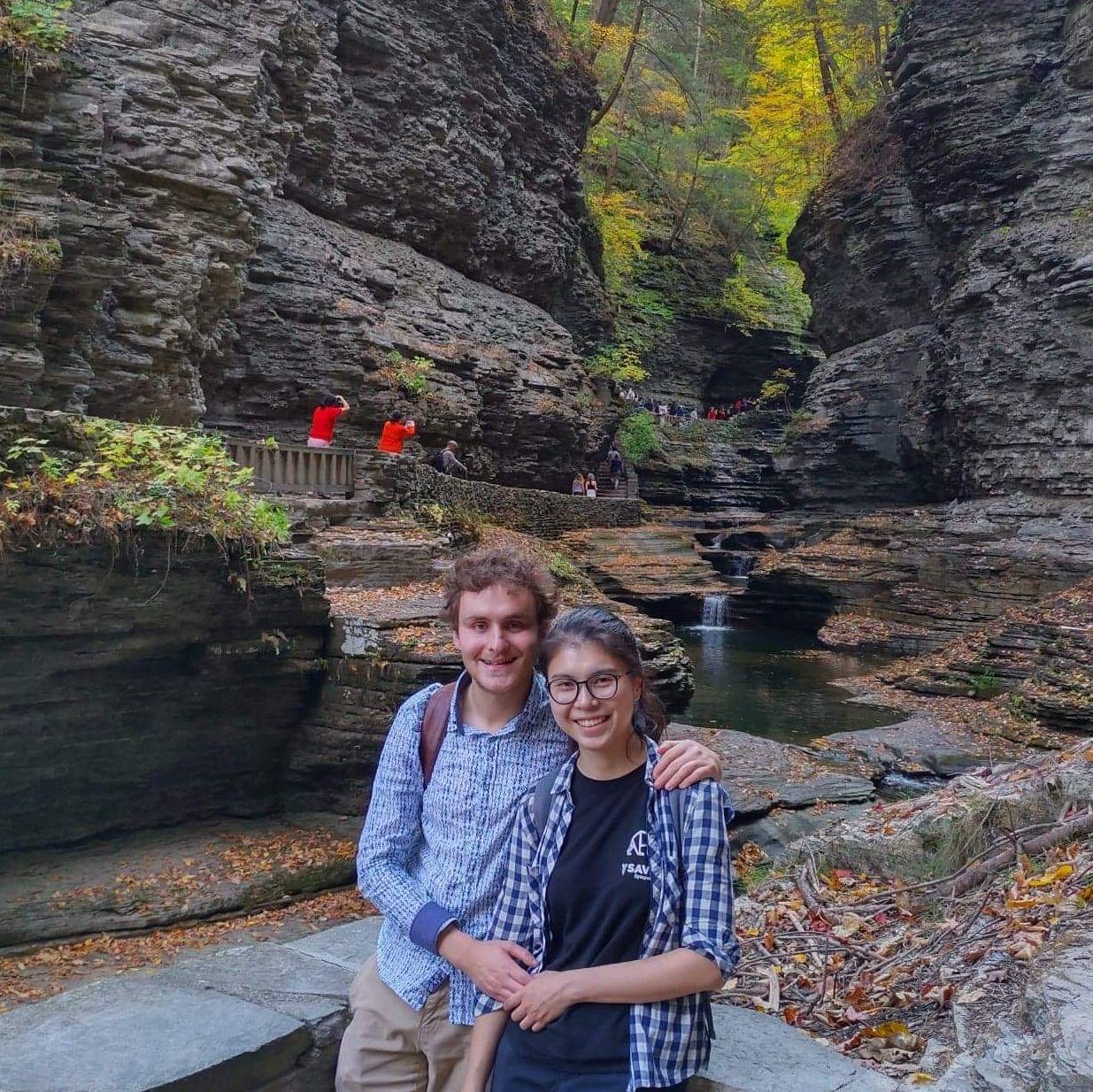 First date at Walkins Glen State Park