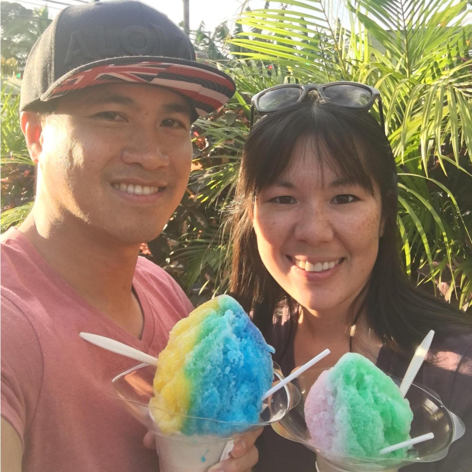 Shave Ice on the North Shore, HI