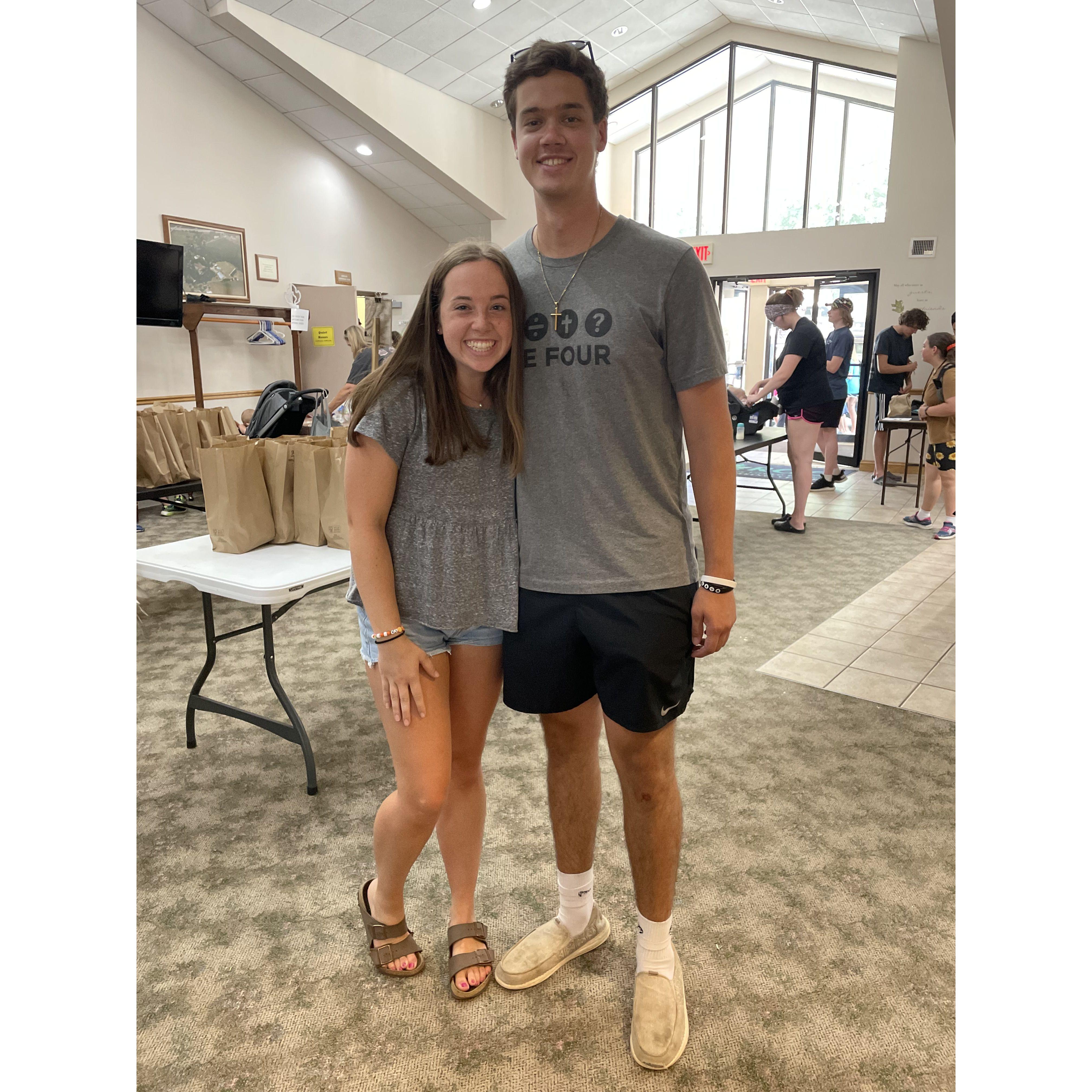 Our "end of camp" photo!