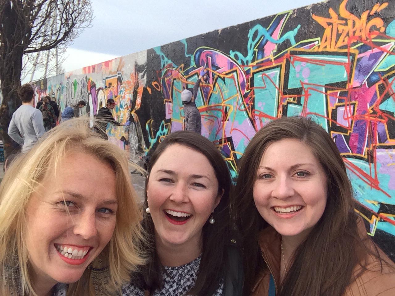 Kat and Finnis in Berlin
