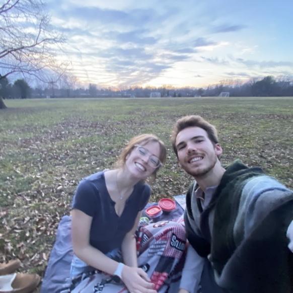 love picnics. Ask us about our first picnic together lol