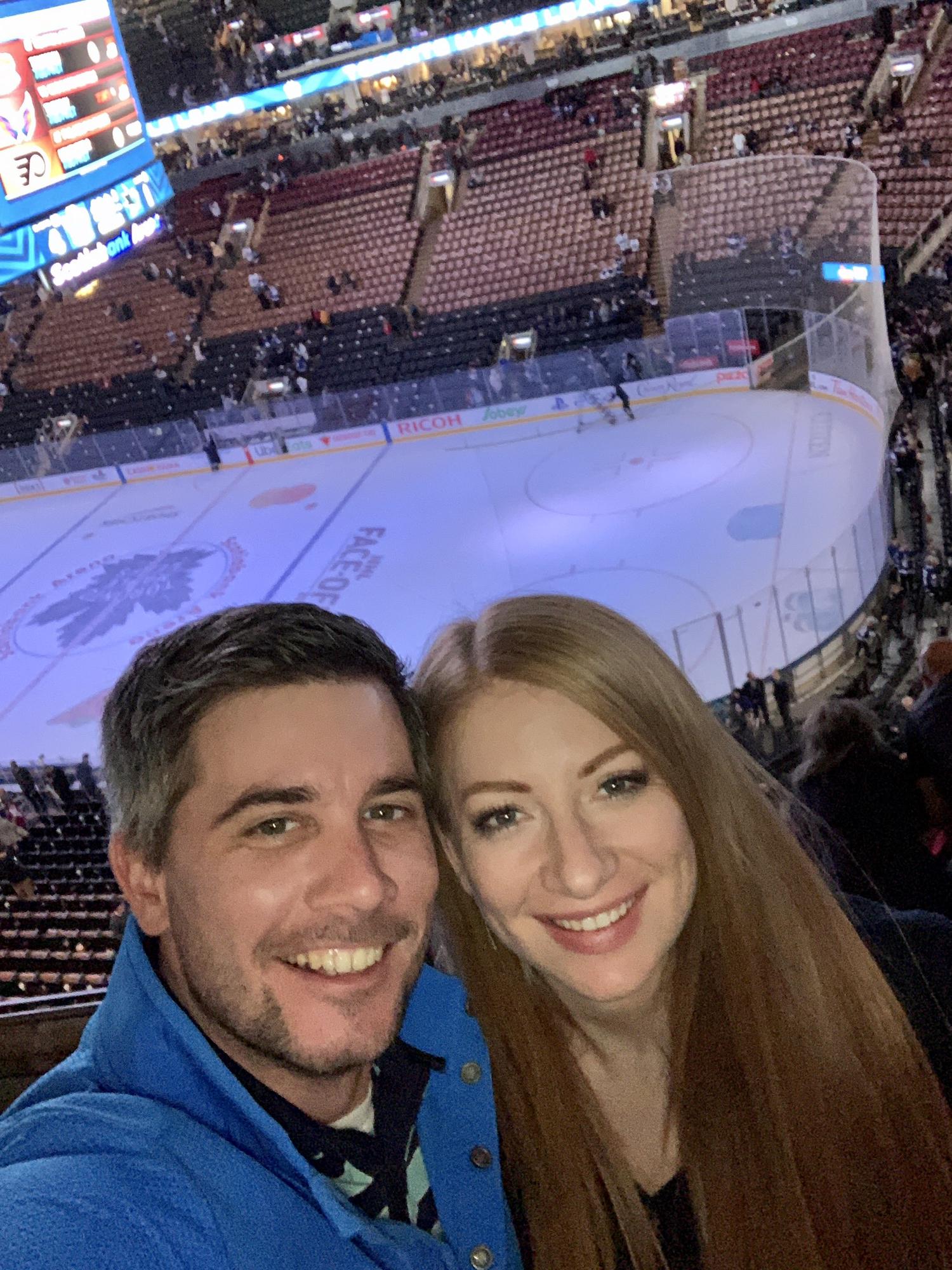 A Toronto Maple Leafs game.