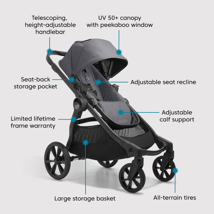 Baby Jogger®, City Select® 2-Single-to-Double Modular Stroller