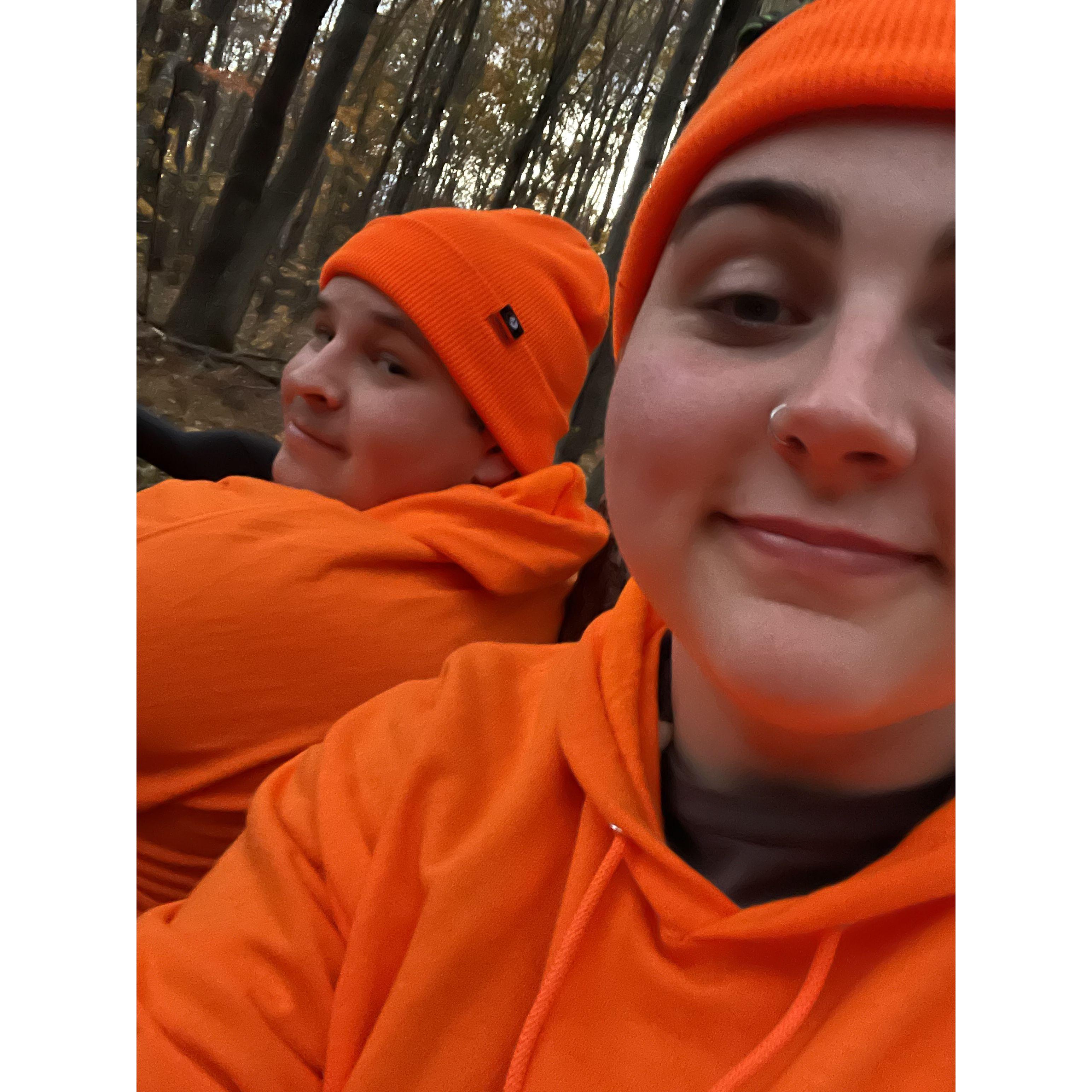 Hunting for squirrels obviously 😂