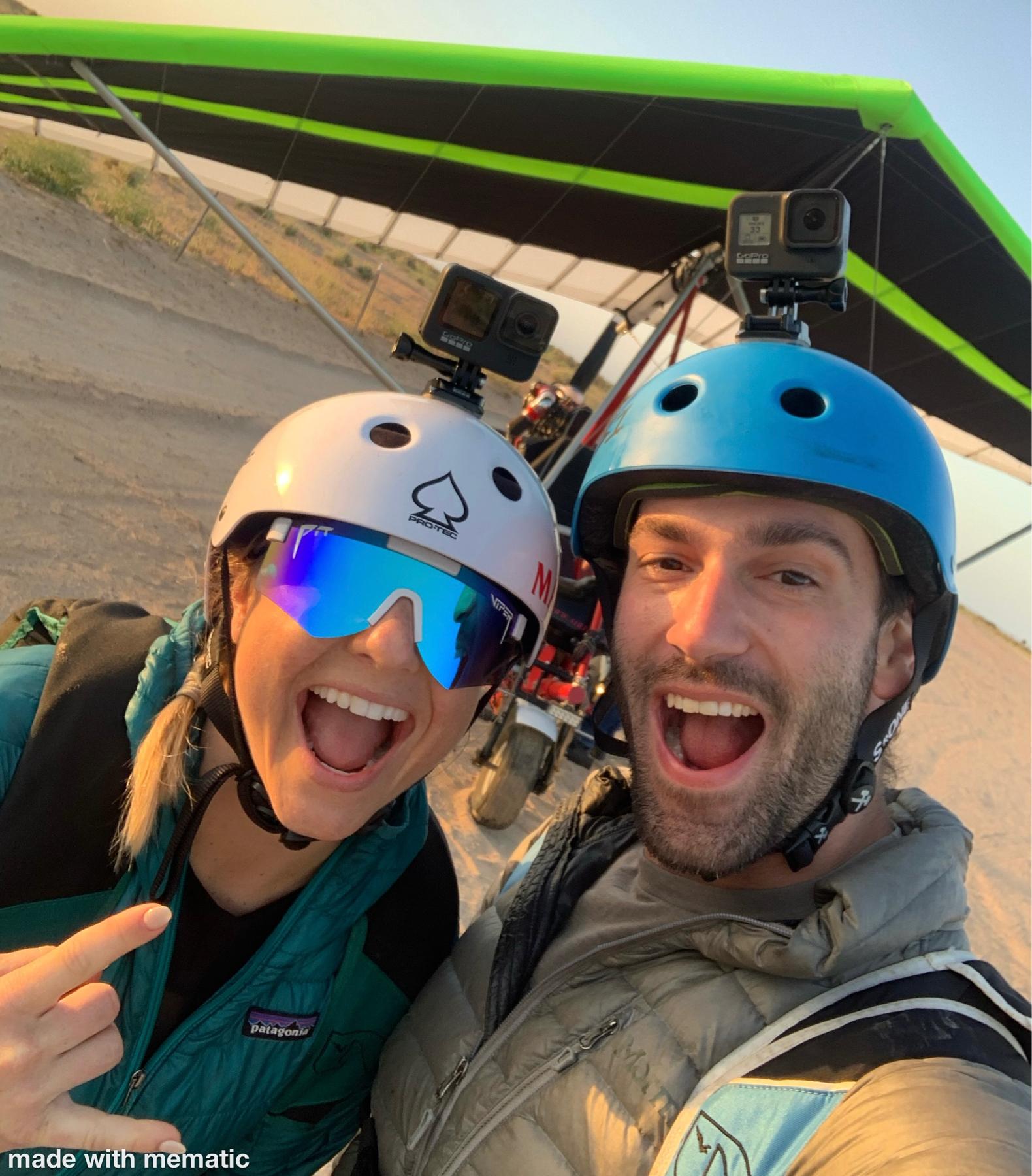 Mexico trip! When we first realized we might like each other.