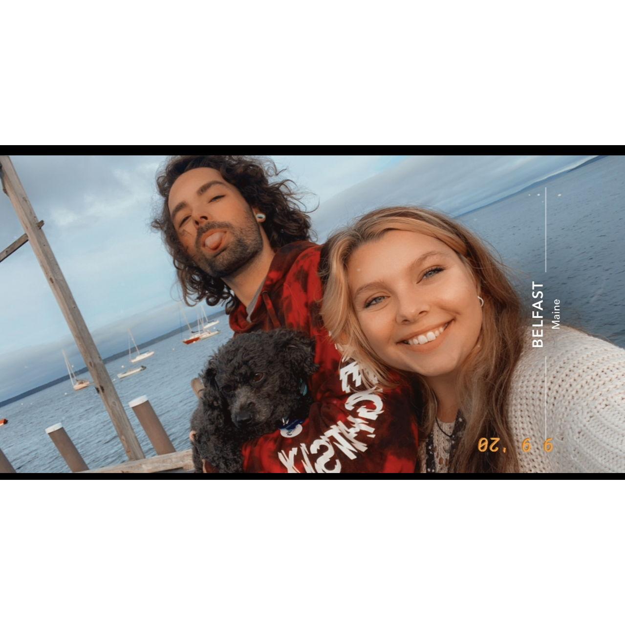 Exploring lighthouses in Maine!