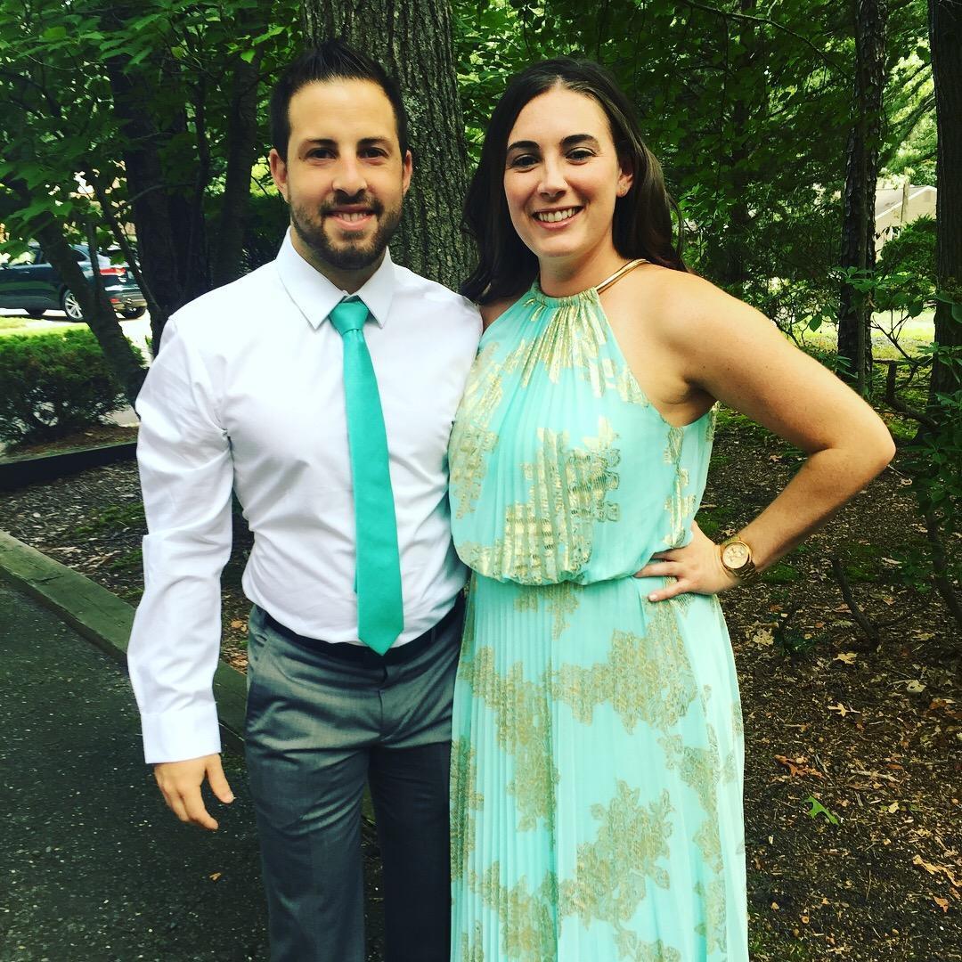 Before a wedding in 2018