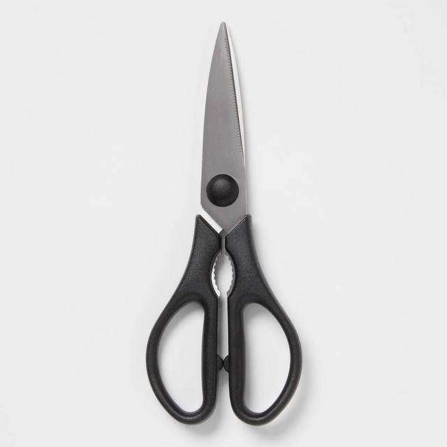 Stainless Steel Kitchen Shears Black - Room Essentials™