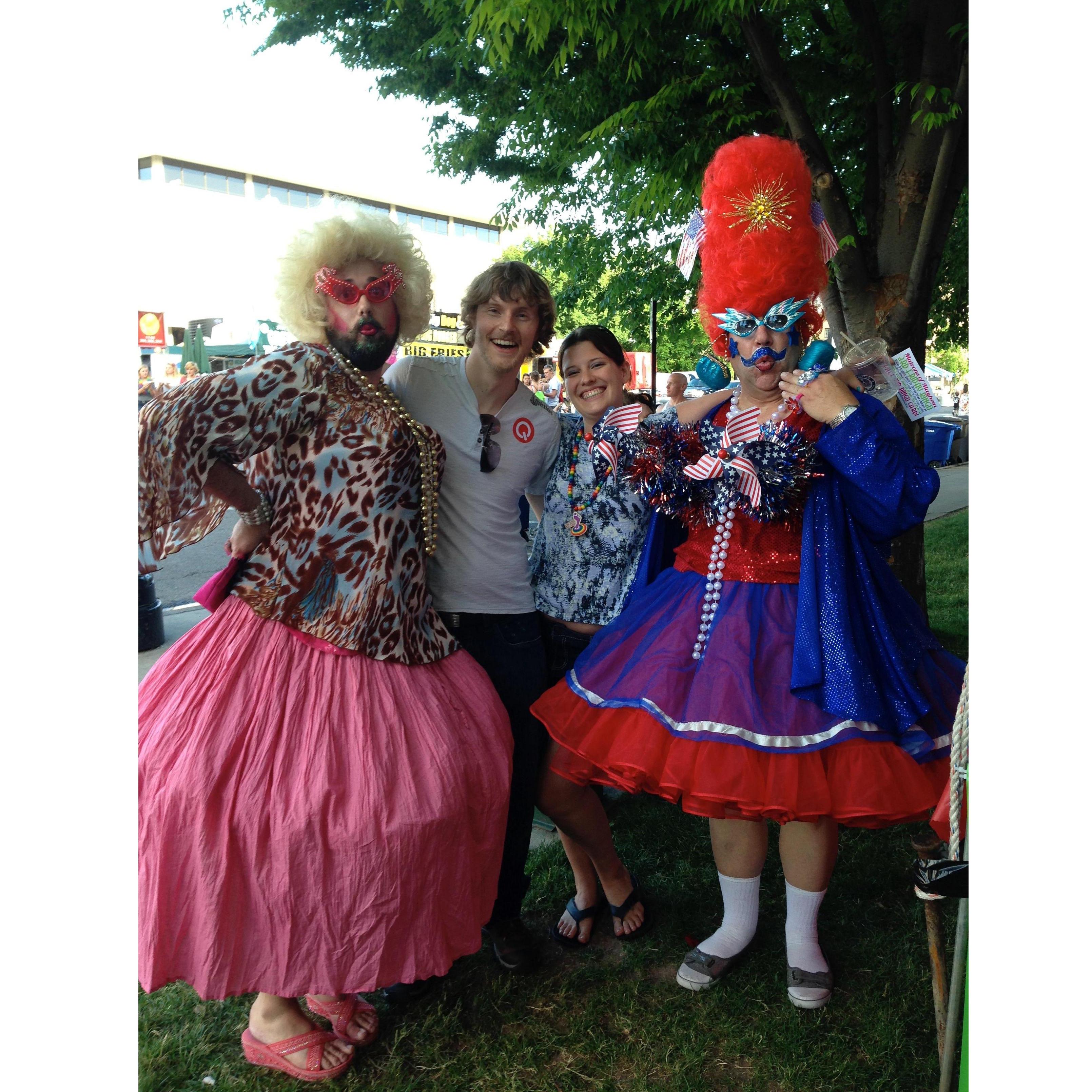 Crazy Fun at Pride Festival