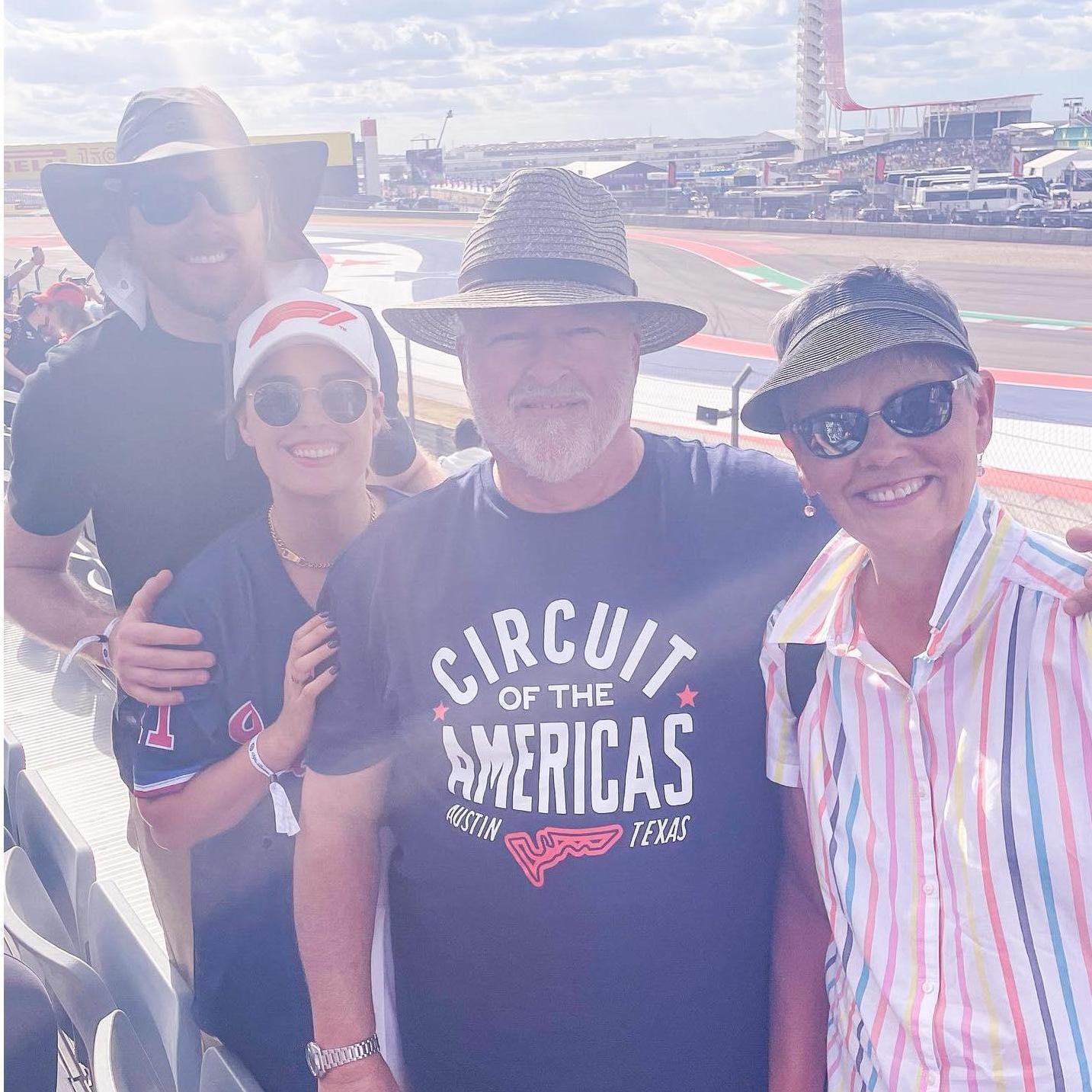 October 2022: Formula 1 Race in Austin with the Williams Family!