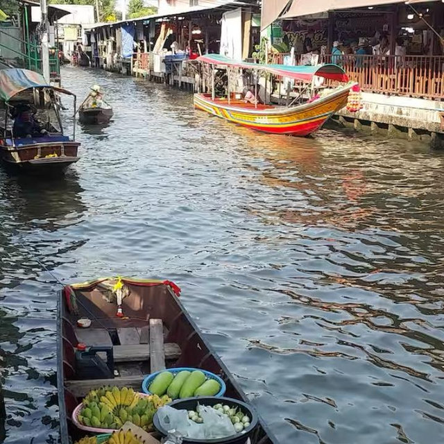 Bangkok Canal and Market Tour