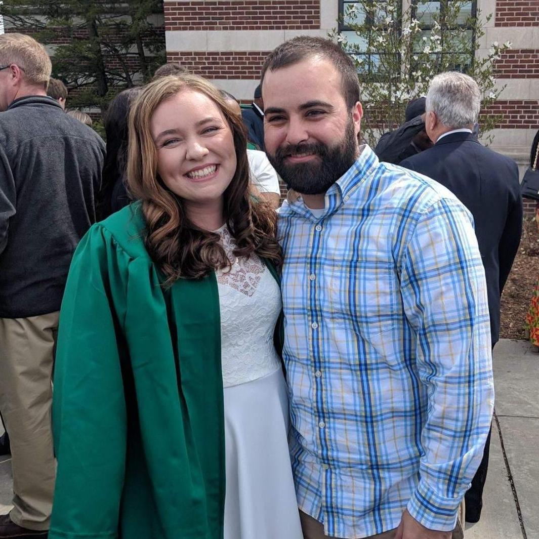 After Emily's graduation at MSU!